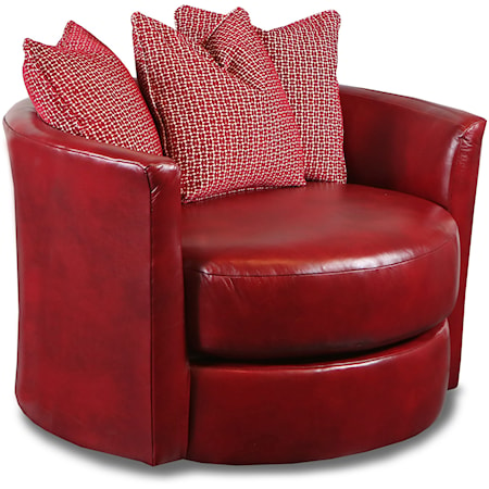 Stationary Swivel Glider Chair