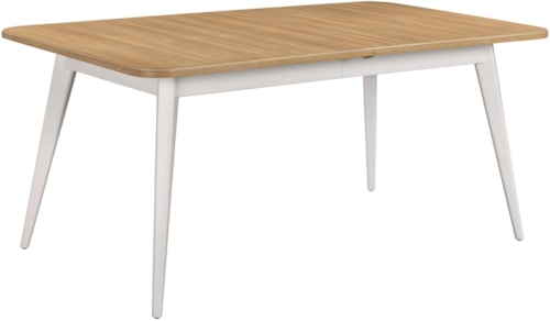Farmhouse Rectangular Dining Table with 18" Leaf