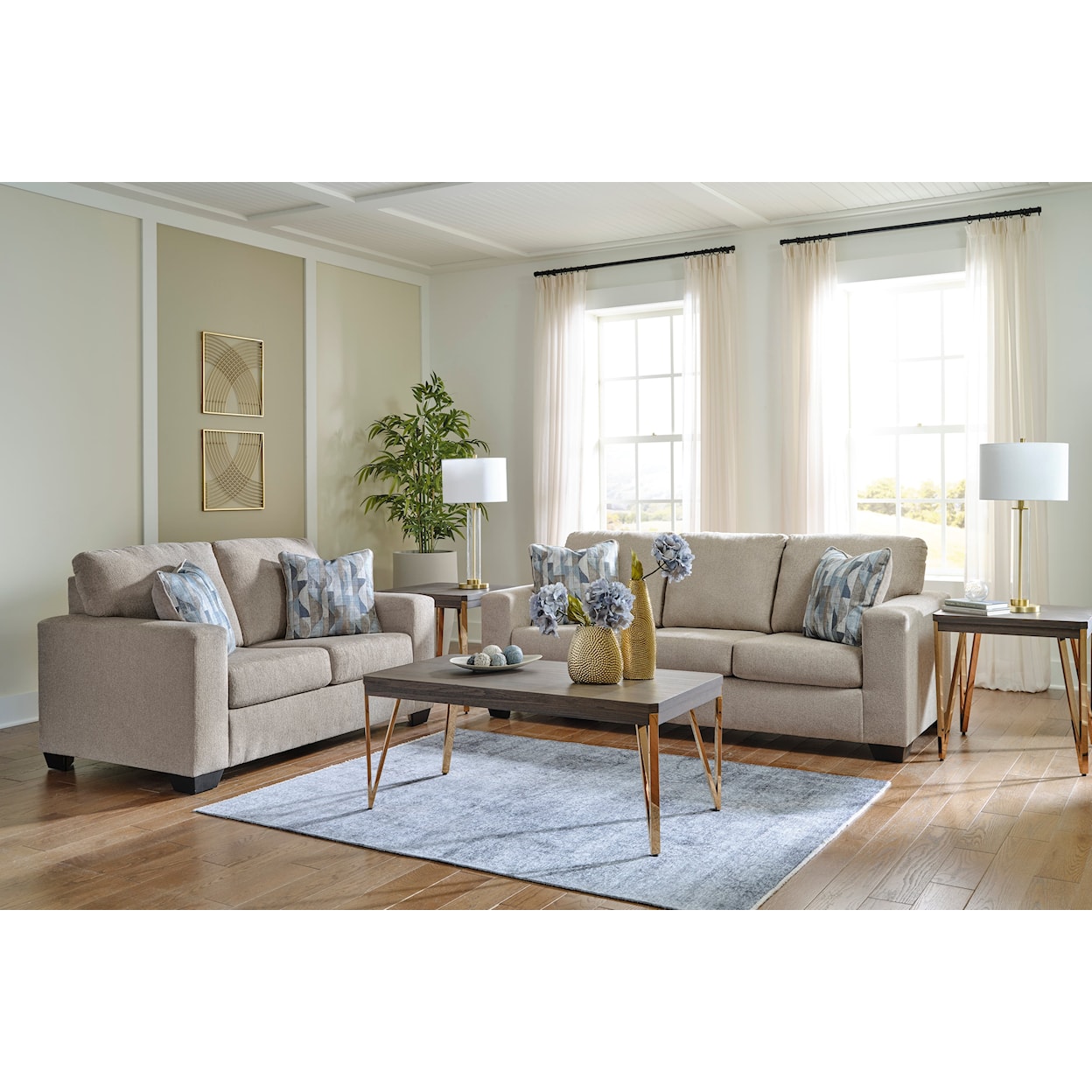 Ashley Furniture Signature Design Deltona Living Room Set