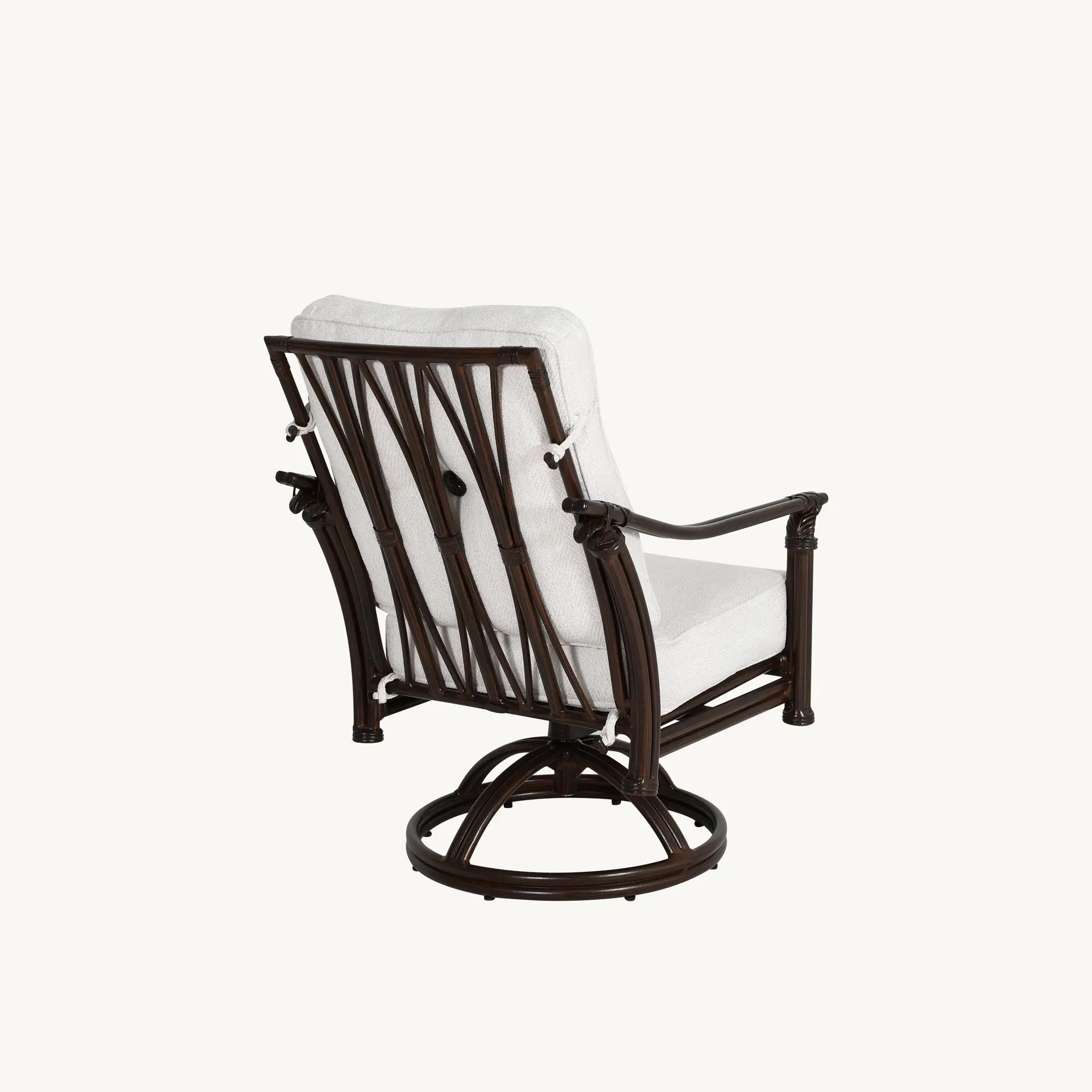Castelle Coco Cushioned Dining Swivel Rocker