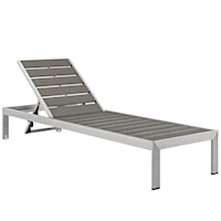 Outdoor Patio Aluminum Chaise