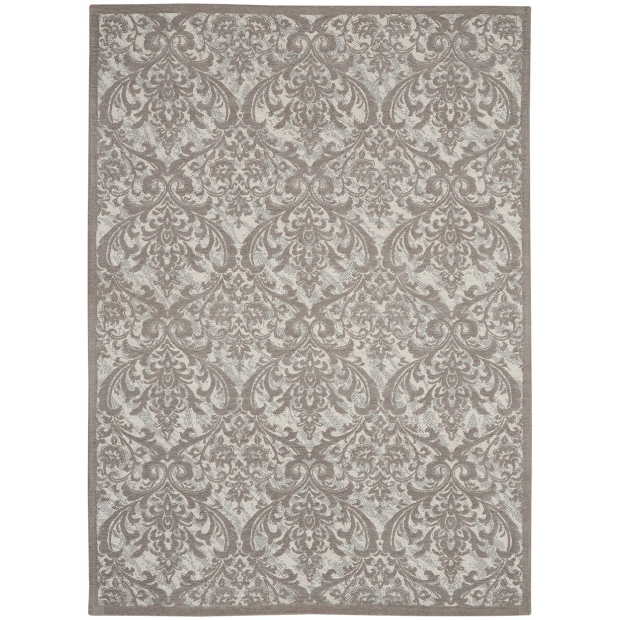 Nourison Damask 5' x 7'  Rug