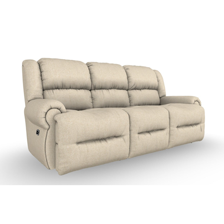 Power Tilt Headrest Sofa with Tray - Fabric