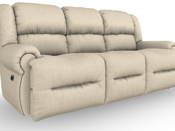Power Tilt Headrest Sofa with Tray - Fabric