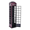 VFM Signature Glory Days Vintage Telephone Booth Bar