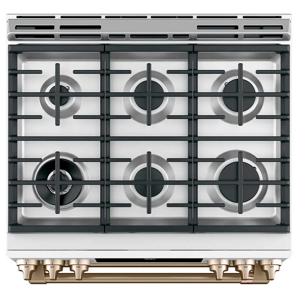 Dual-Fuel Double-Oven Range