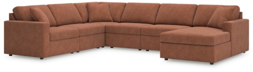 6-Piece Sectional With Chaise