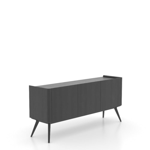 Contemporary 3-Door Buffet