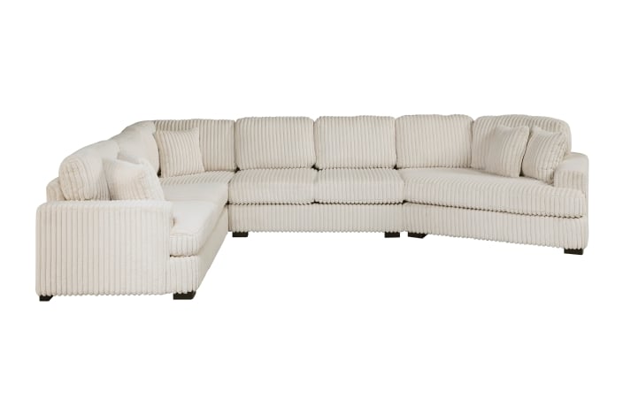4-pc. Sectional Sofa w/Right Cuddler