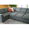 Signature Design by Ashley Millcoe 3-Piece Sectional with Pop Up Bed