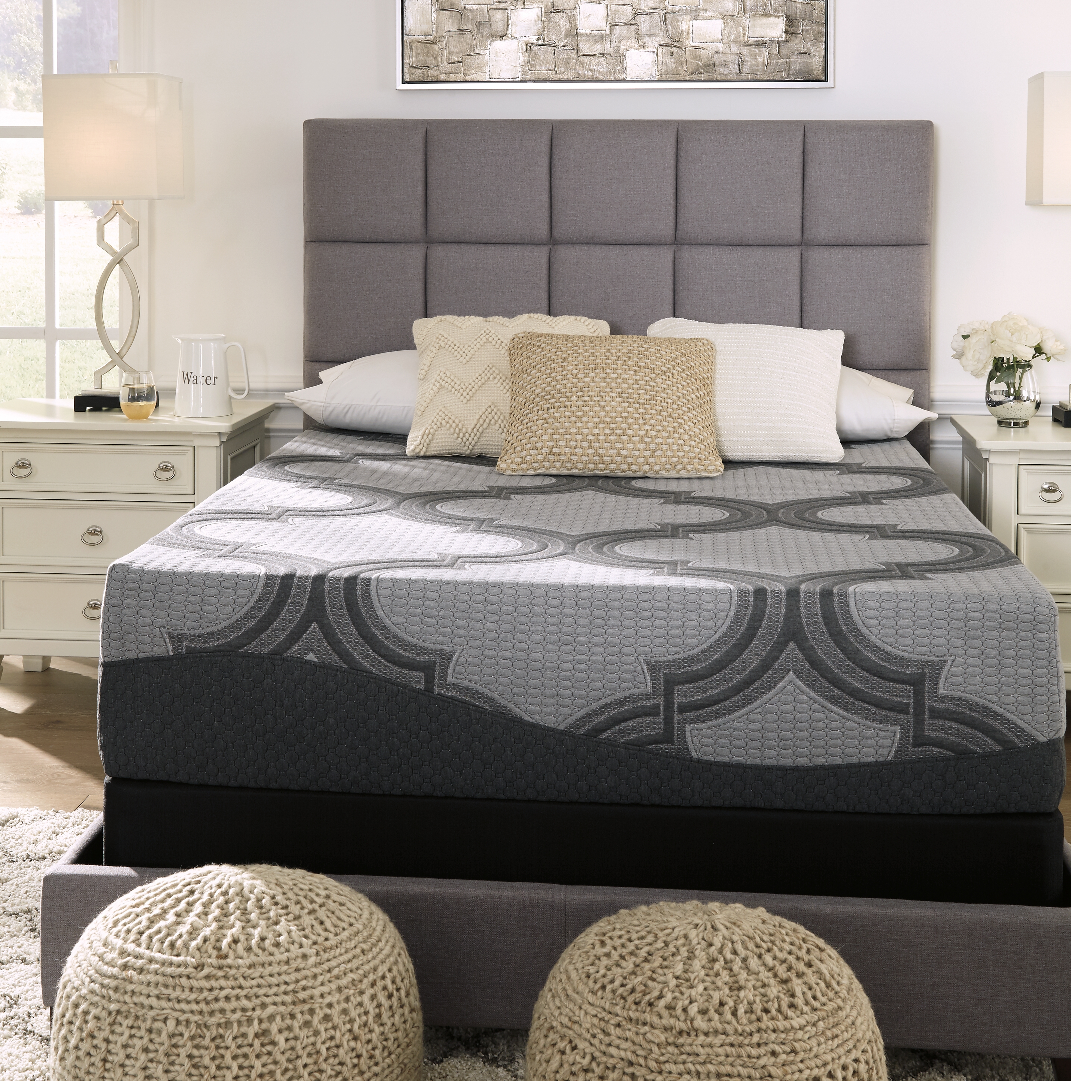 Sierra Sleep 12 Inch Ashley Hybrid King Mattress