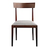 Moe's Home Collection Leone Leone Dining Chair Walnut M2