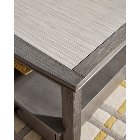 Single Drawer Squircle End Table