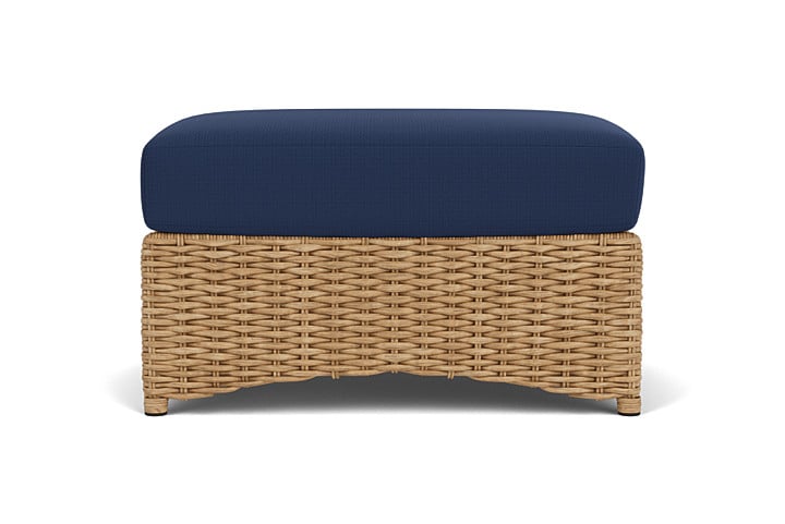 Lloyd Flanders Magnolia Ottoman