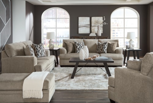 Sofa, Loveseat, Oversized Chair And Ottoman