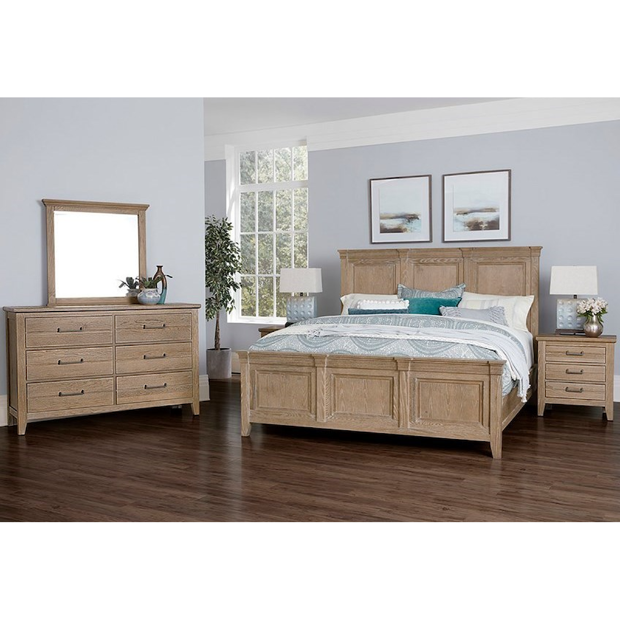 Laurel Mercantile Co. Passageways 4-Piece Bedroom Set