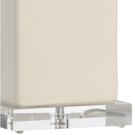 Becker Vase Lamp - Cream