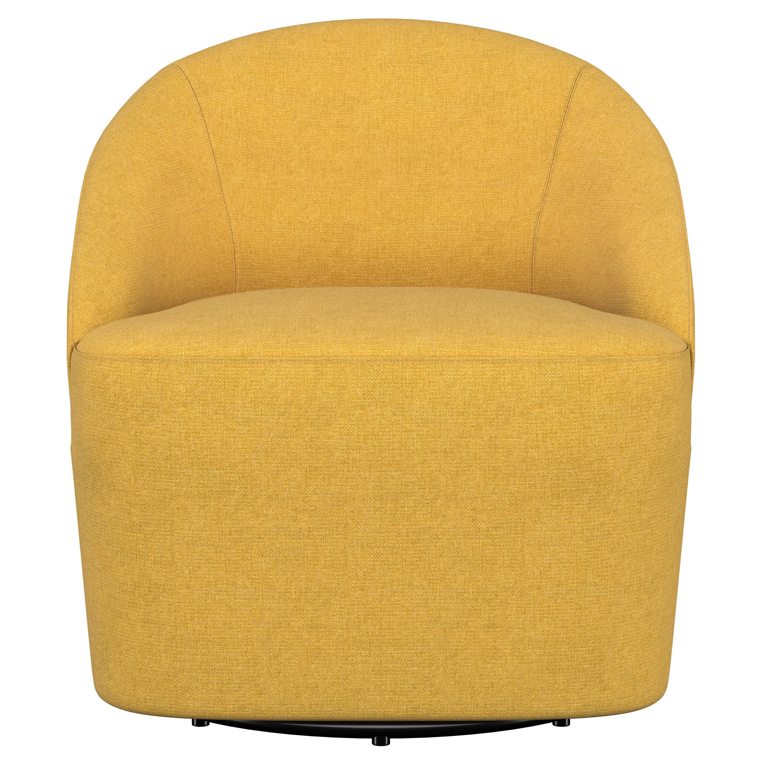 Leon Barrel Accent Swivel Chair