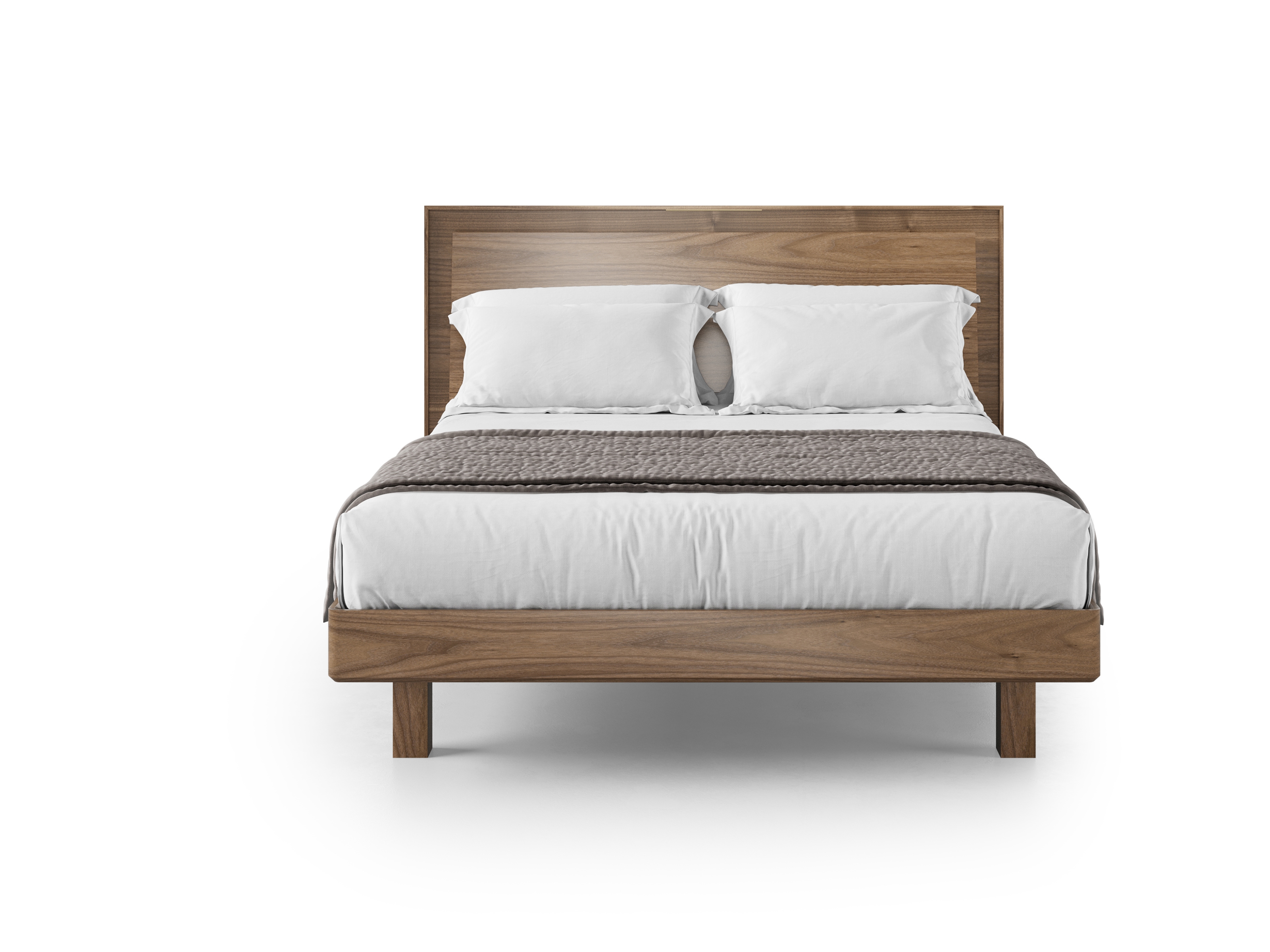 BDI KAVA Adj. Queen Panel Bed w/Built-in Charging