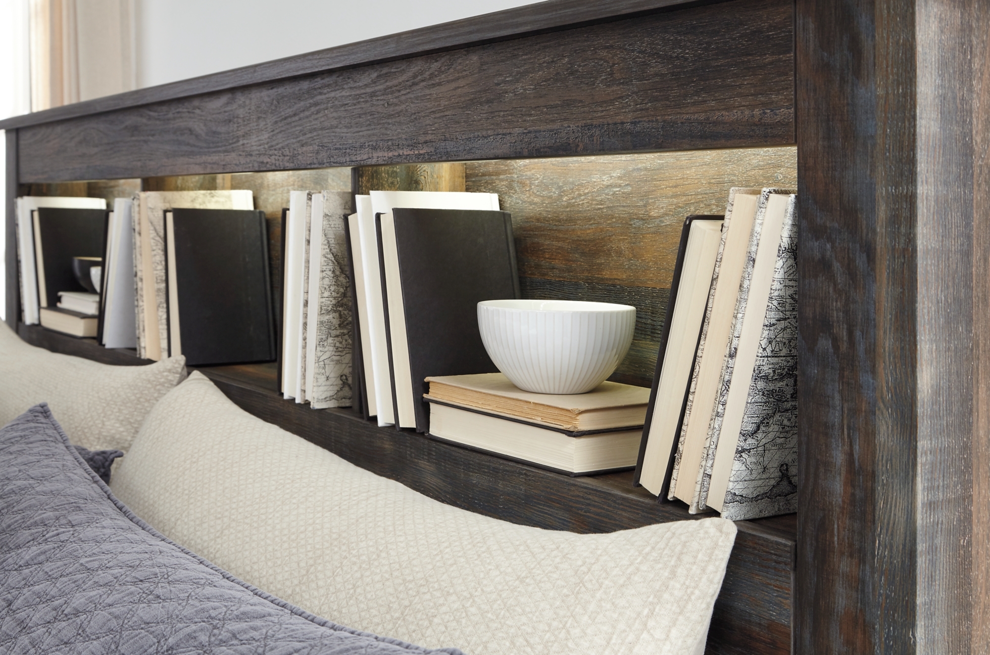 Queen Bookcase Headboard