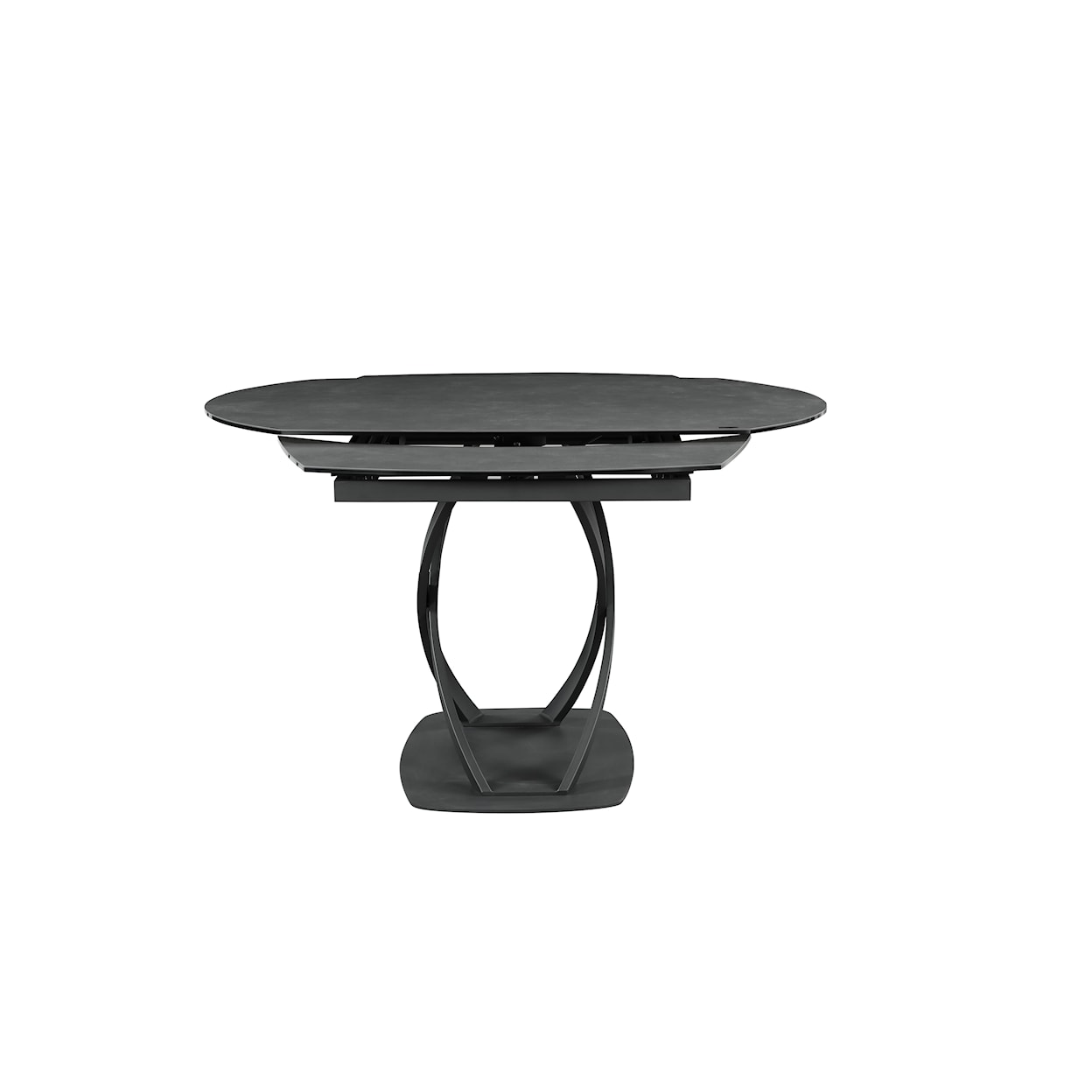 Global Furniture 93021 Extended Black Dining Table