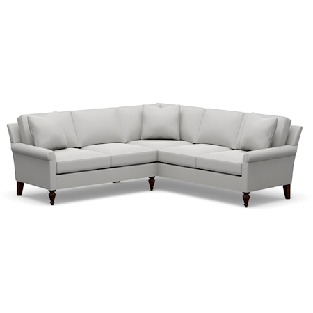 2-Piece L-Shaped Sectional Sofa