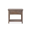 Magnussen Home Paxton Place Occasional Tables Rectangular End Table