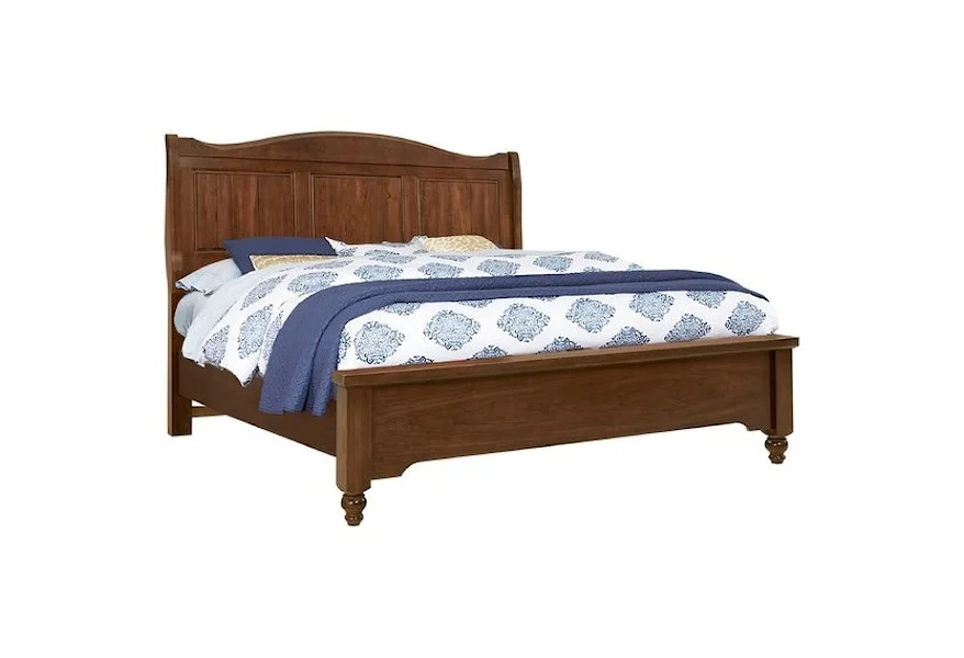 Heritage King Low Profile Bed by Artisan & Post at Esprit Decor Home Furnishings