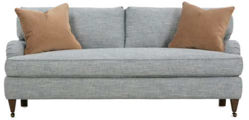 Traditional Queen Sleeper Sofa with Bench Seat