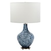 Uttermost Cove Cove Cobalt Blue Table Lamp