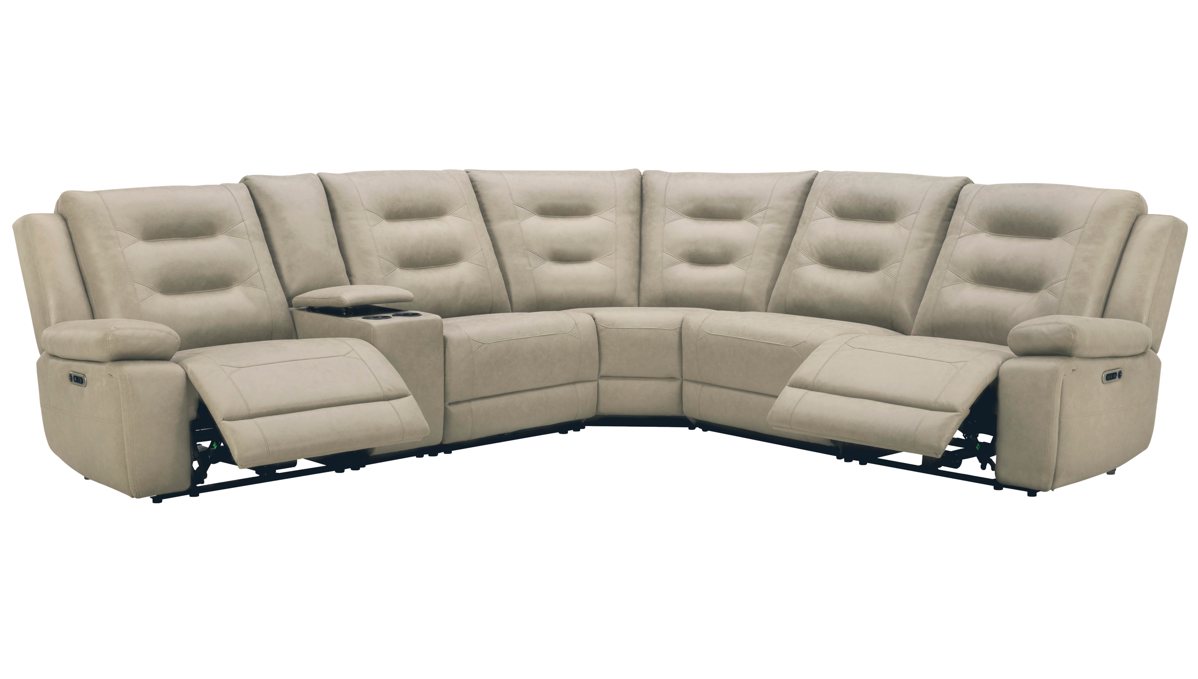 6-Piece Power Reclining Sectional Sofa