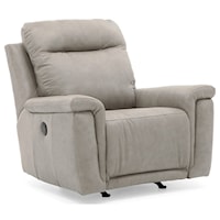 Westpoint Casual Rocker Recliner with Pillow Top Arms