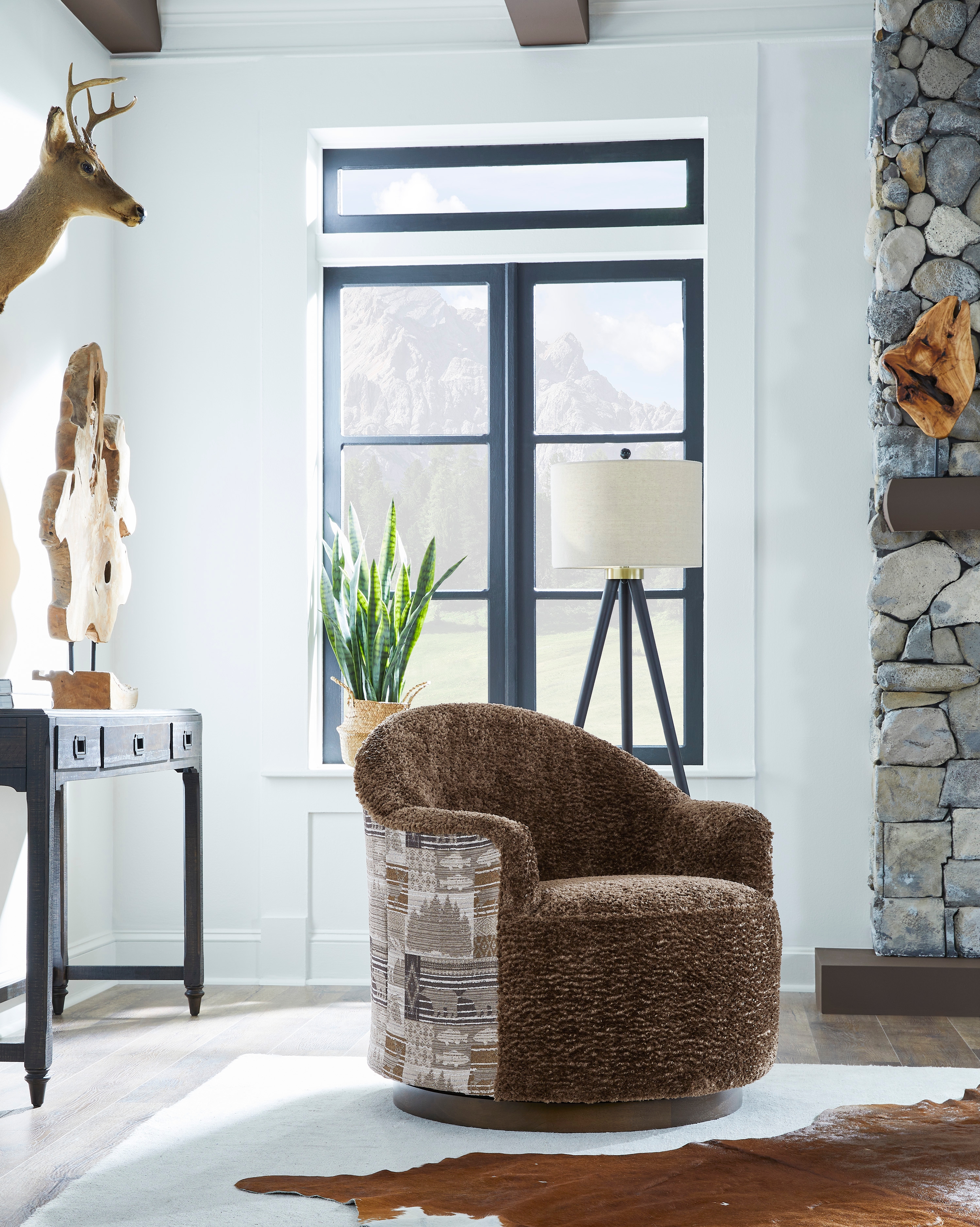 Best Home Furnishings Field & Stream Swivel Glider Chair