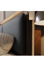 BDI Contour Contemporary Queen Headboard Cushion Accessory with Leather Upholstery