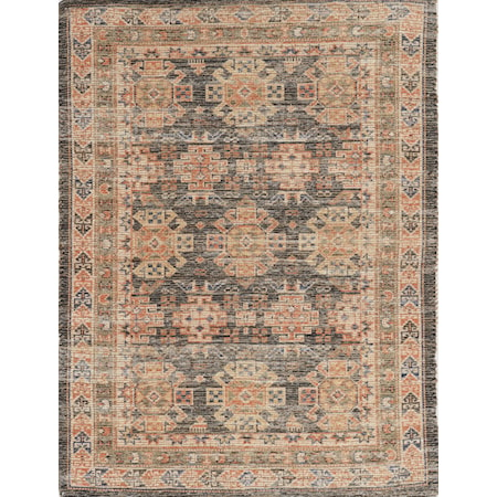 7'6" x 9'6" Charcoal Mediterra Rug