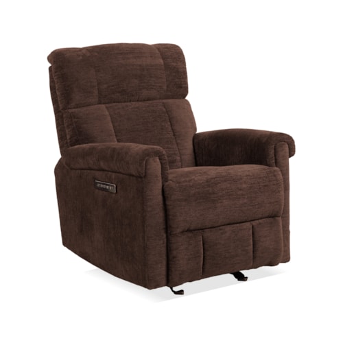 Classic Power Gliding Recliner with Power Headrest and Lumbar
