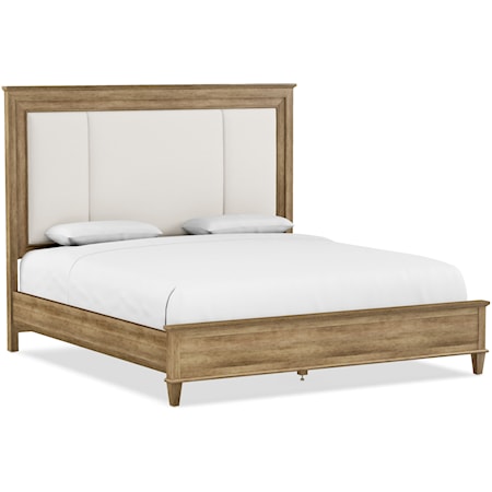 Complete Upholstered King Bed