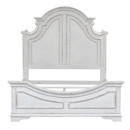 King Arched Panel Bed