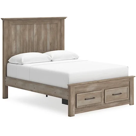 Queen Panel Bed