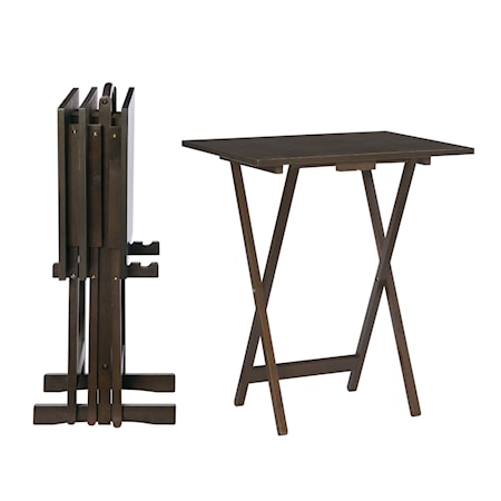 5-Piece Tray Table Set