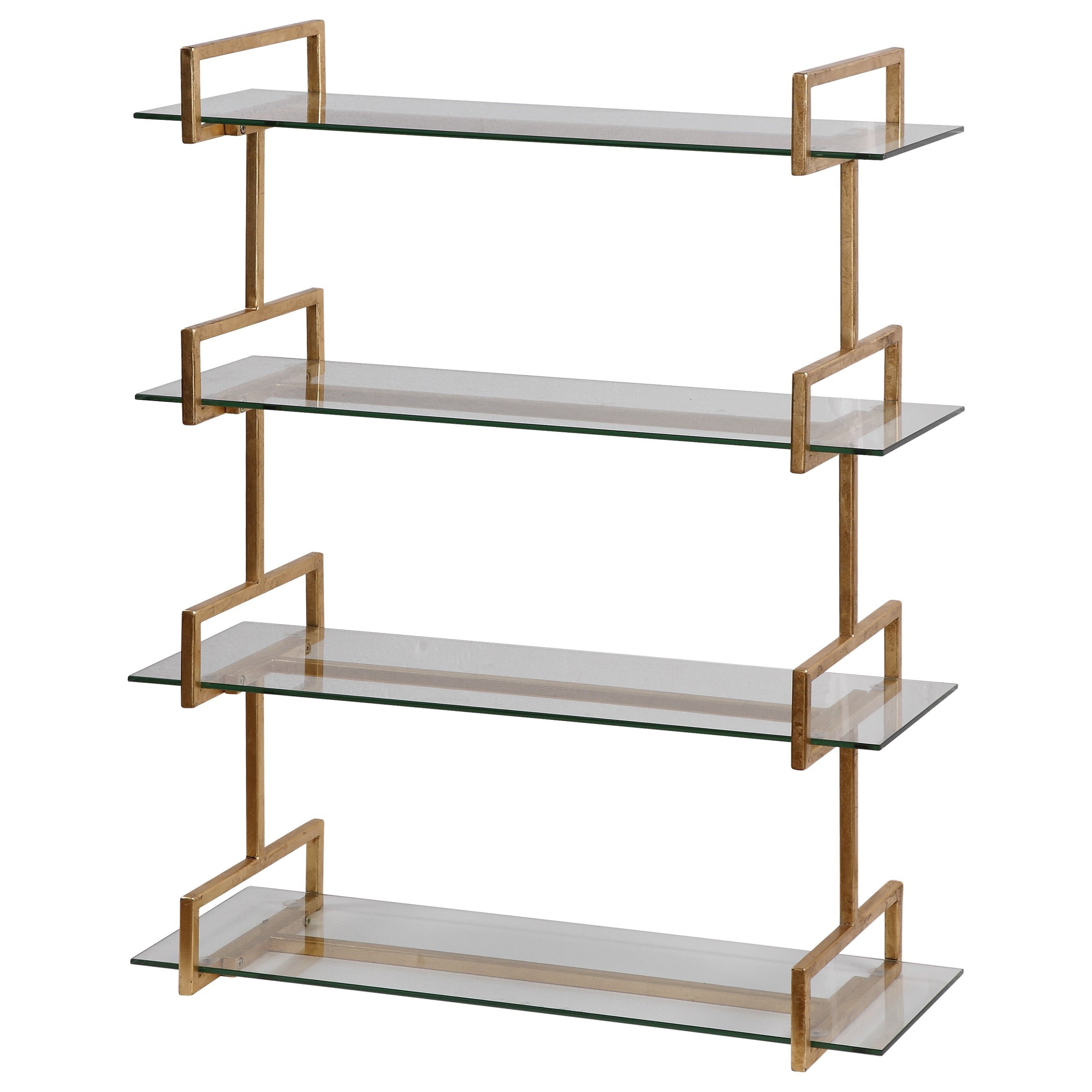 Auley Gold Wall Shelf
