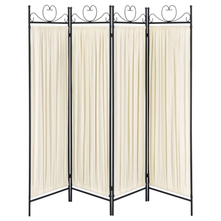 4-Panel Room Divider Folding Shoji Screen