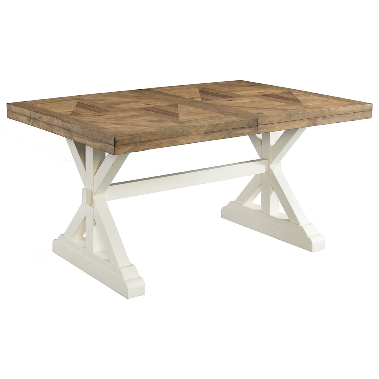 Elements International Park Creek- Rectangle Standard Height Dining Table