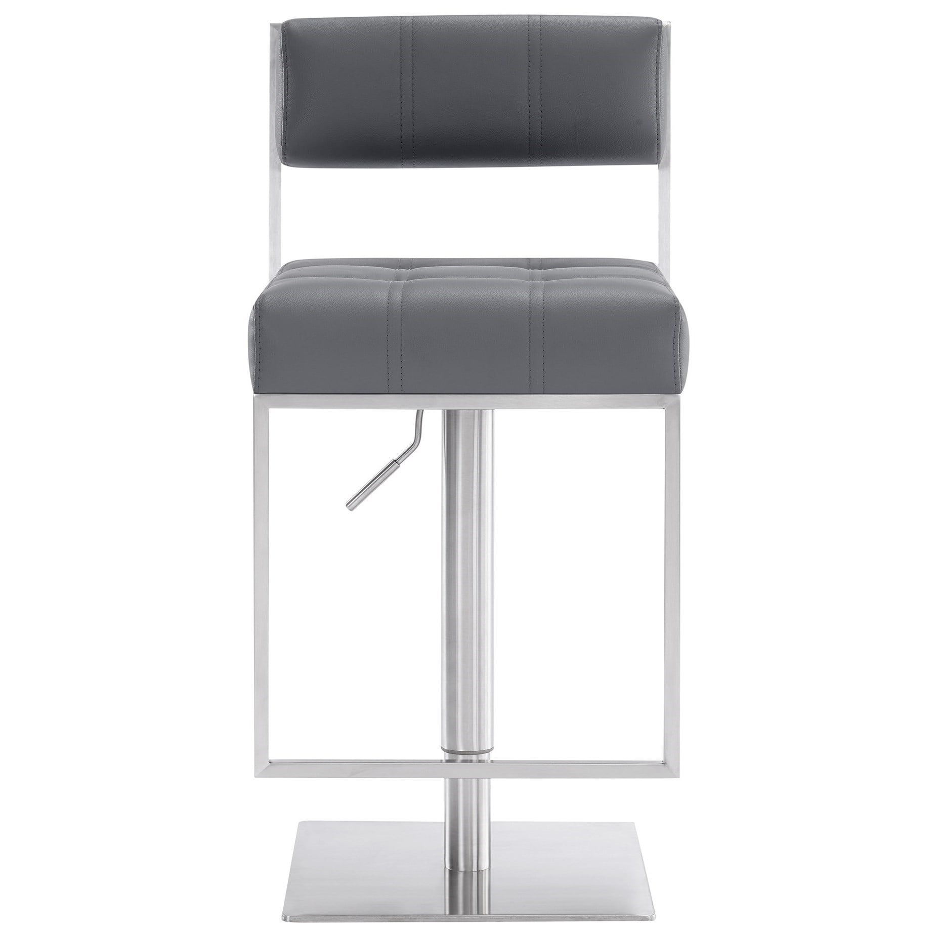 Armen Living Michele Adjustable Height Swivel Bar Stool