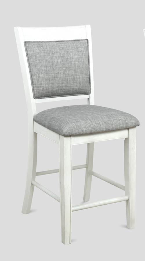 Transitional Counter Height Upholstered Dining Chair
