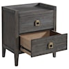 Intercon Portia 2-Drawer Nightstand