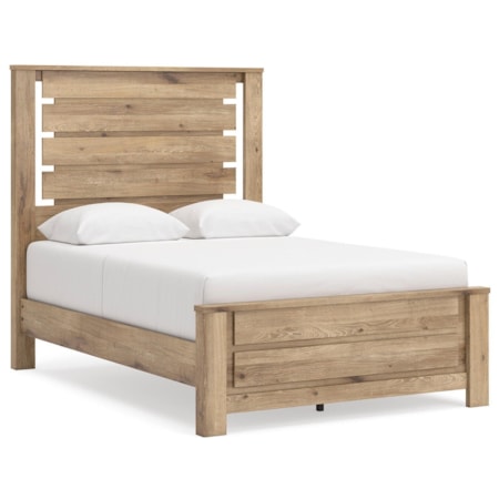 Full Panel Platform Bed