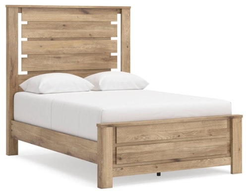 Full Panel Platform Bed