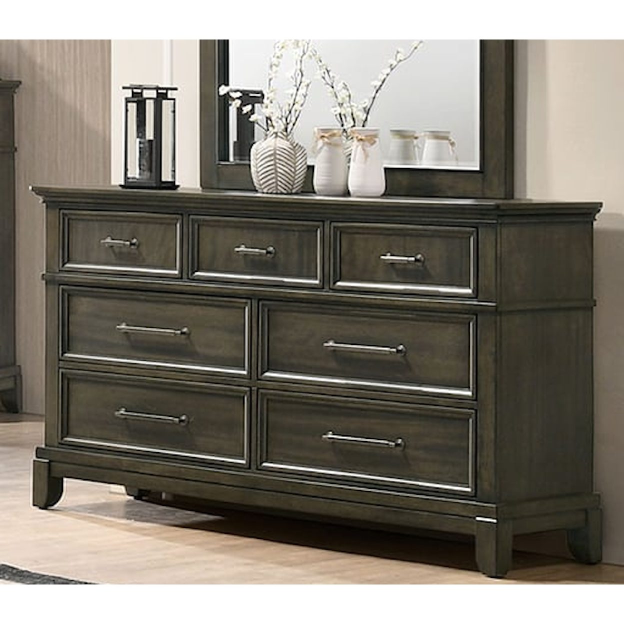 Furniture of America Houston 7-Drawer Dresser