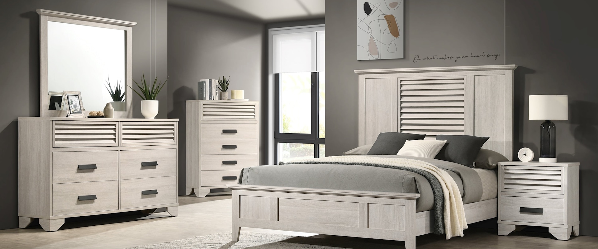 Queen 5-Piece Casual Bedroom Set